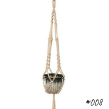 Load image into Gallery viewer, Handmade macrame plant hanger | 16 patterns | single double tripple
