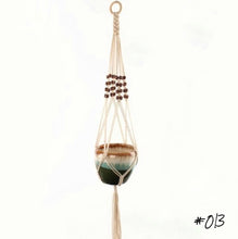 Load image into Gallery viewer, Handmade macrame plant hanger | 16 patterns | single double tripple
