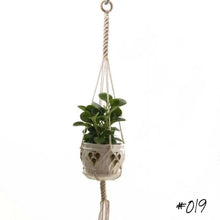 Load image into Gallery viewer, Handmade macrame plant hanger | 16 patterns | single double tripple
