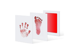 Load image into Gallery viewer, Ink-free pet paw &amp; baby hand/foot print pad | non-toxic
