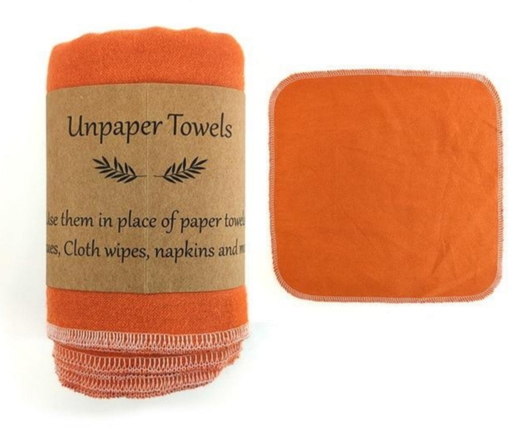 10 reusable eco-friendly zero-paper towel cloth wipe napkin | 24 designs