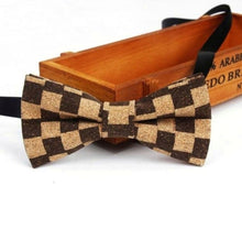 Load image into Gallery viewer, Sustainable handmade cork bow tie neckwear | 25 different designs
