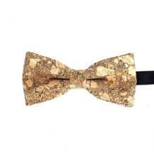 Load image into Gallery viewer, Sustainable handmade cork bow tie neckwear | 25 different designs
