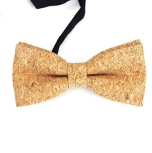 Load image into Gallery viewer, Sustainable handmade cork bow tie neckwear | 25 different designs
