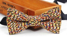 Load image into Gallery viewer, Sustainable handmade cork bow tie neckwear | 25 different designs
