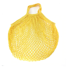 Load image into Gallery viewer, Reusable mesh string cotton bag | 18 different colours
