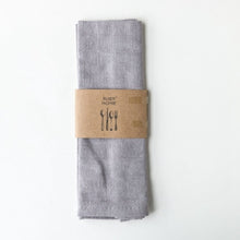 Load image into Gallery viewer, Sustainable grey linen napkins in different colours
