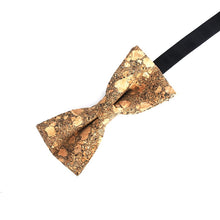 Load image into Gallery viewer, Sustainable handmade cork bow tie neckwear | 25 different designs
