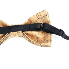 Load image into Gallery viewer, Sustainable handmade cork bow tie neckwear | 25 different designs
