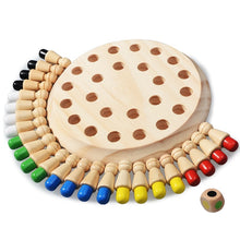 Load image into Gallery viewer, Wooden Montessori memory game for toddlers and preschoolers
