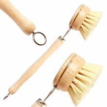 Load image into Gallery viewer, Sisal hemp washing-up brush | vegetable brush | replacement head
