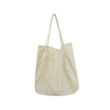 Load image into Gallery viewer, Sustainable natural canvas tote bag accessory and gift
